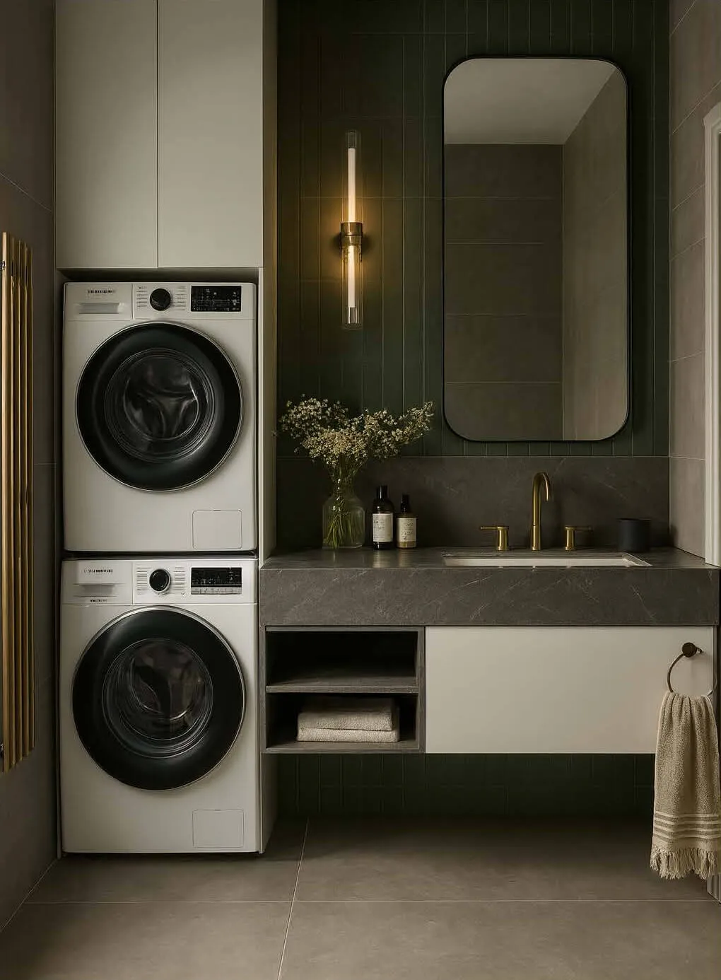 Warm Minimal Apartment Interior image 4