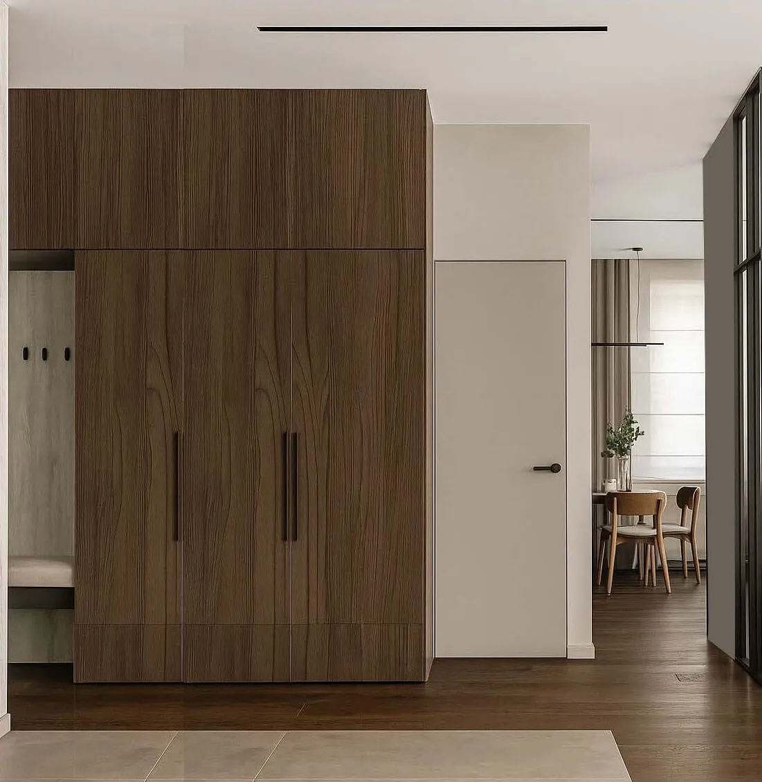 Compact Apartment Interior Concept