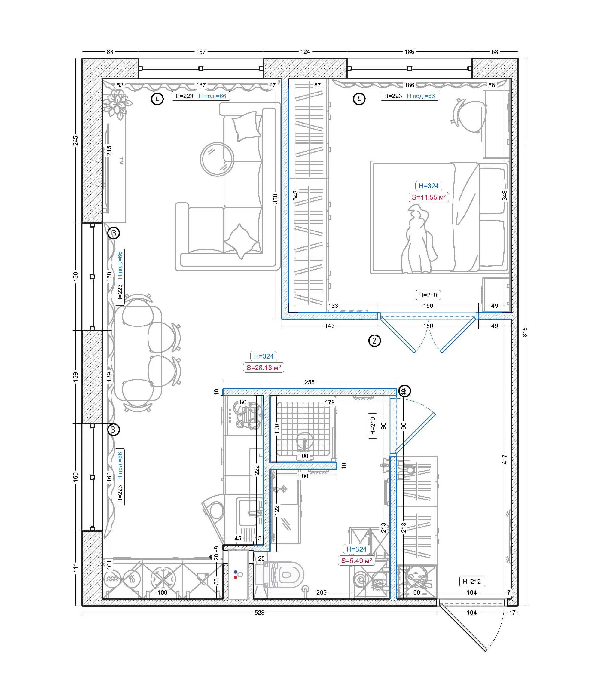 Compact Apartment Interior Concept image 8