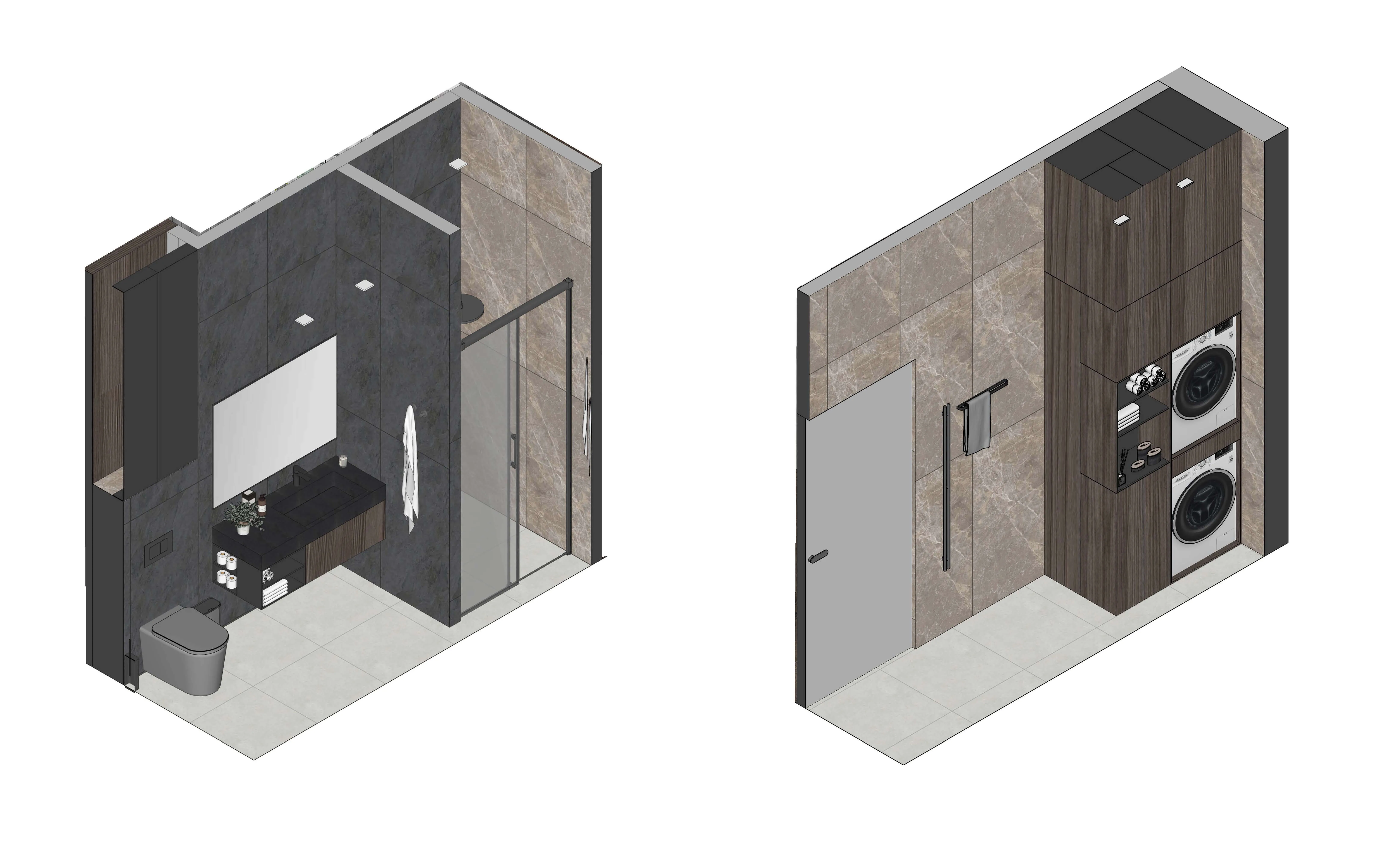 Compact Apartment Interior Concept image 11