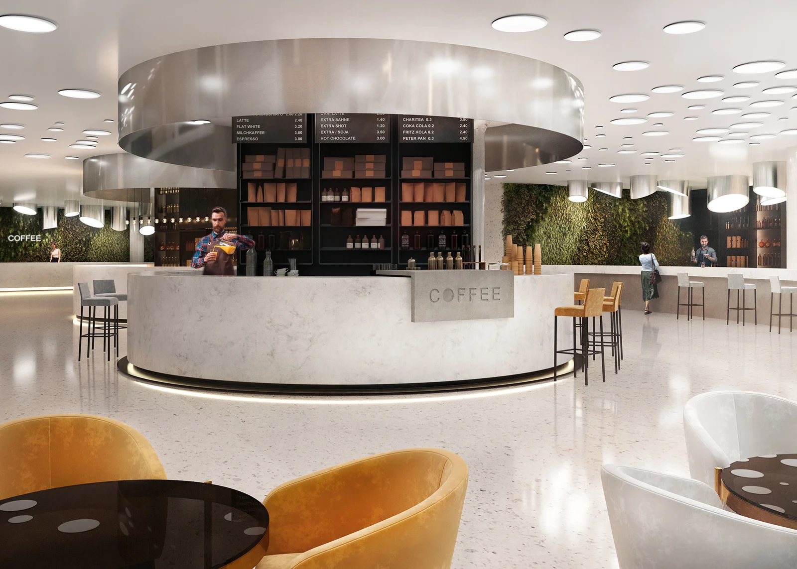 Moscow City Food Market Interior image 1