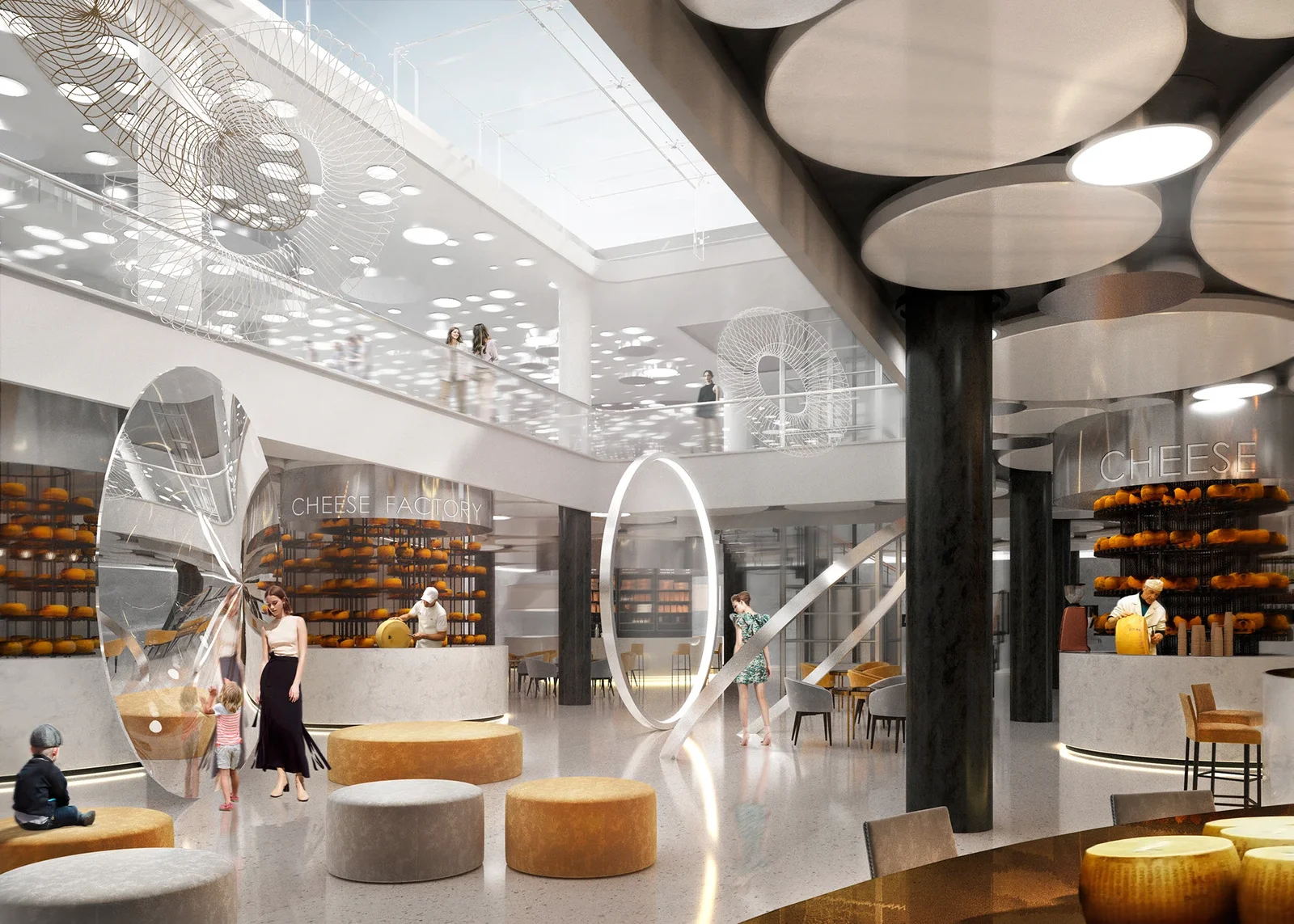 Moscow City Food Market Interior image 3