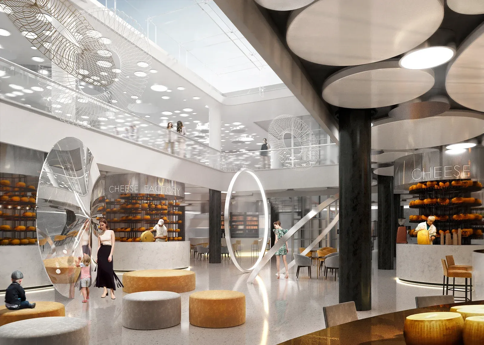 Moscow City Food Market Interior image 3