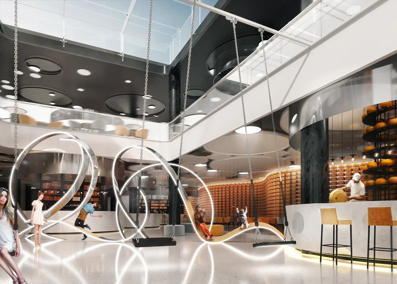 Moscow City Food Market Interior image 4