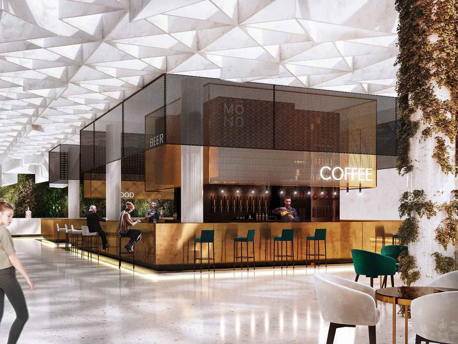 Moscow City Food Market Interior image 6