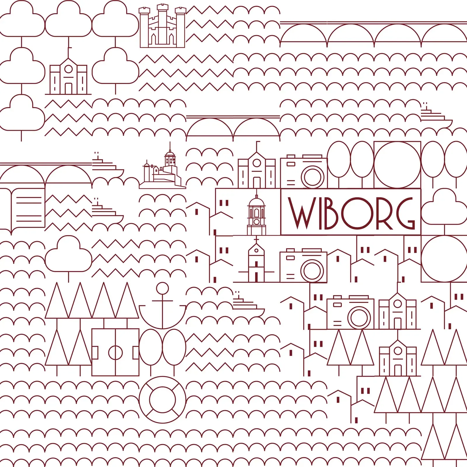 Vyborg City Branding Identity image 4