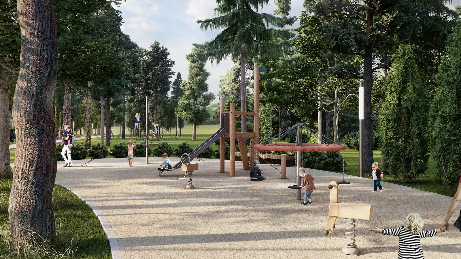 Budogoshch Park Improvement