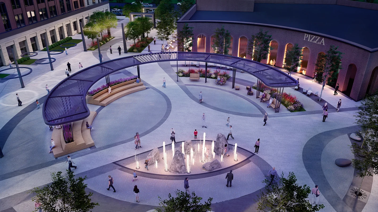 Residential Complex Landscaping image 1